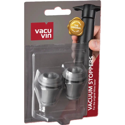 Vacuvin Tappi Sottovuoto Vino 2 Pezzi Gomma