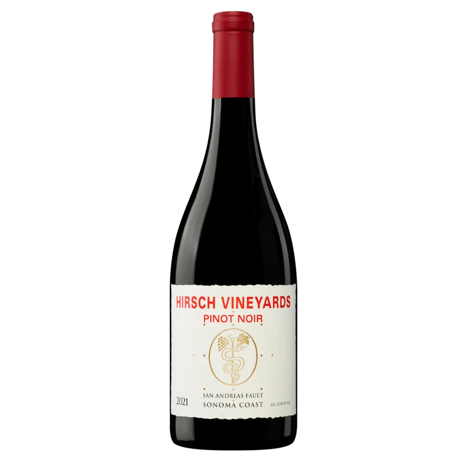 Hirsch San Andreas Fault Pinot Noir vino rosso 2021