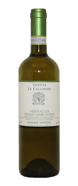 Tenuta Le Calcinaie Vernaccia vino bianco bio agrumi