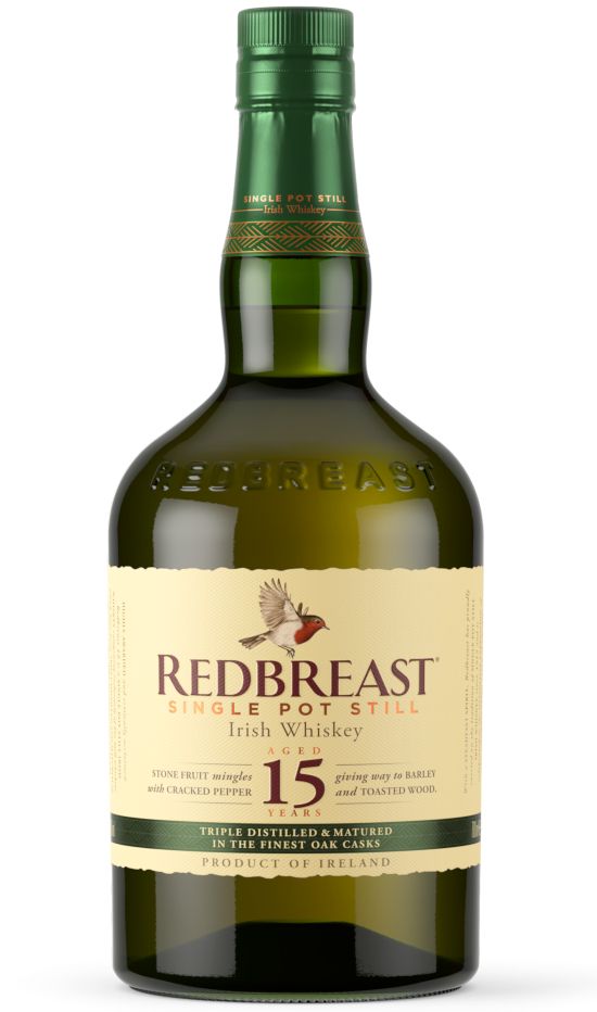 Redbreast 15 Anni Single Pot Still Whiskey Irlandese Sherry