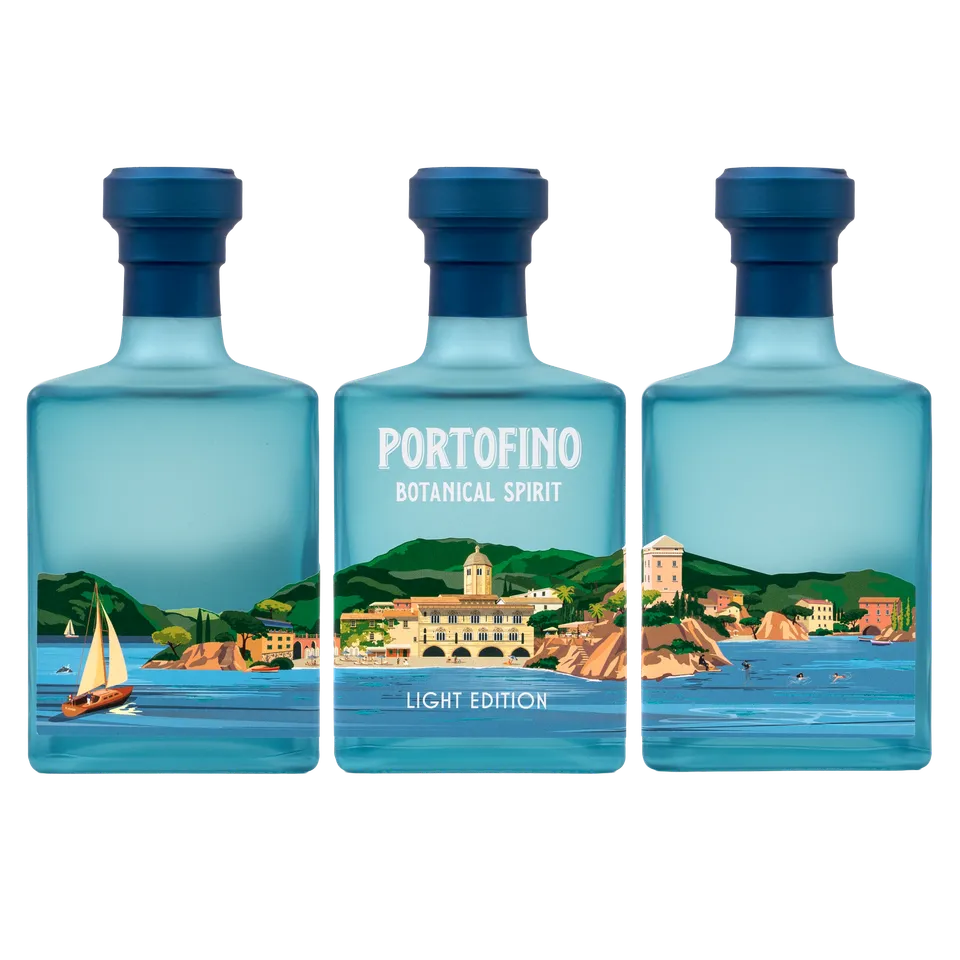 Portofino Gin Bundle Botanical Spirit Light Edition Gin