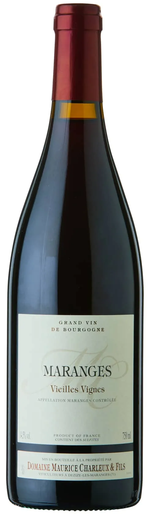 Maurice Charleux Maranges Vino Vieilles Vignes 75cl
