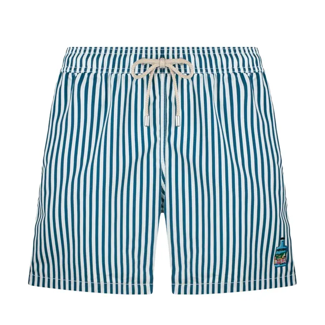 Portofino Gin MC2 Saint Barth Costume Mare a Righe Taglia M