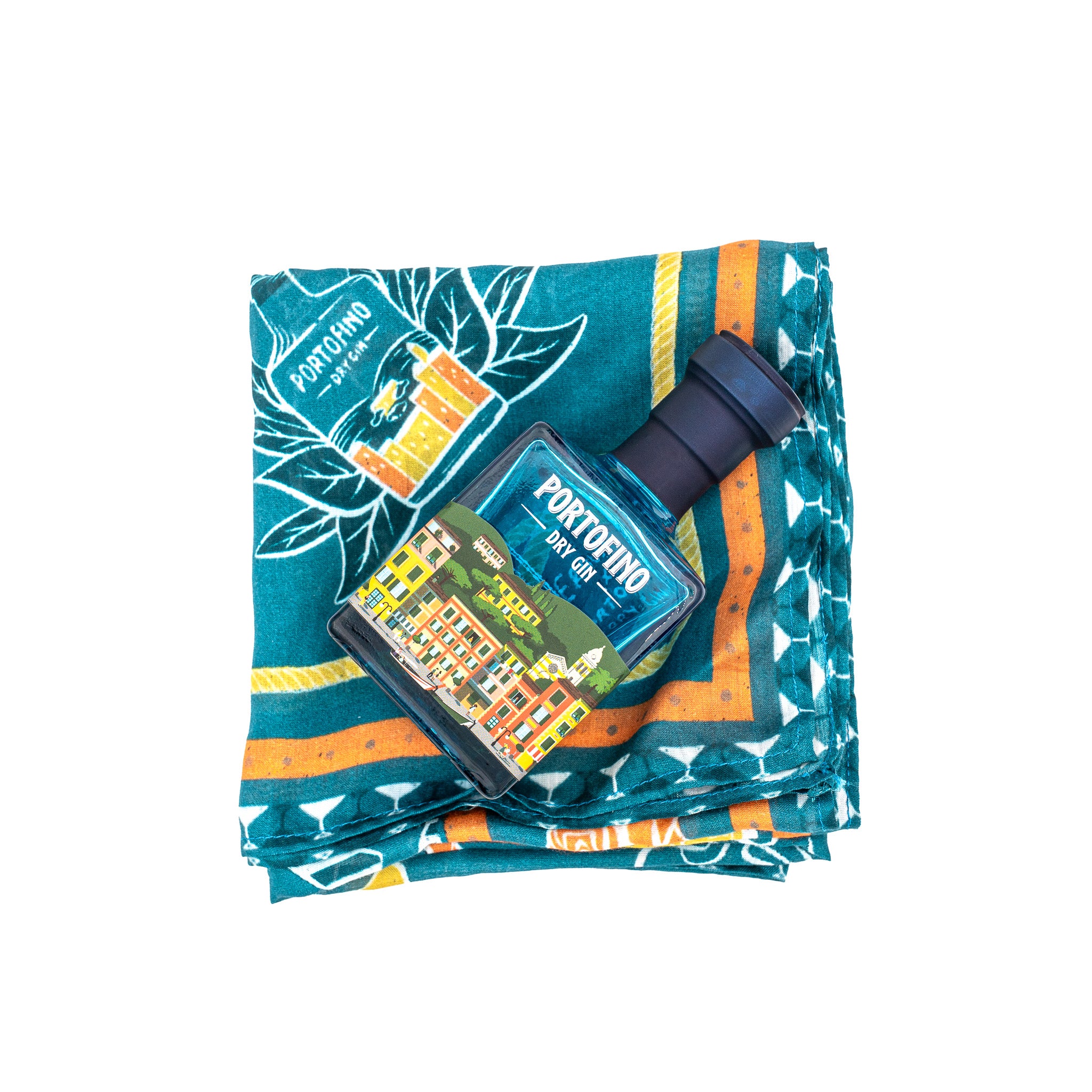 Portofino Gin x ERAL 55 Bundle Gin 100 ml + Foulard