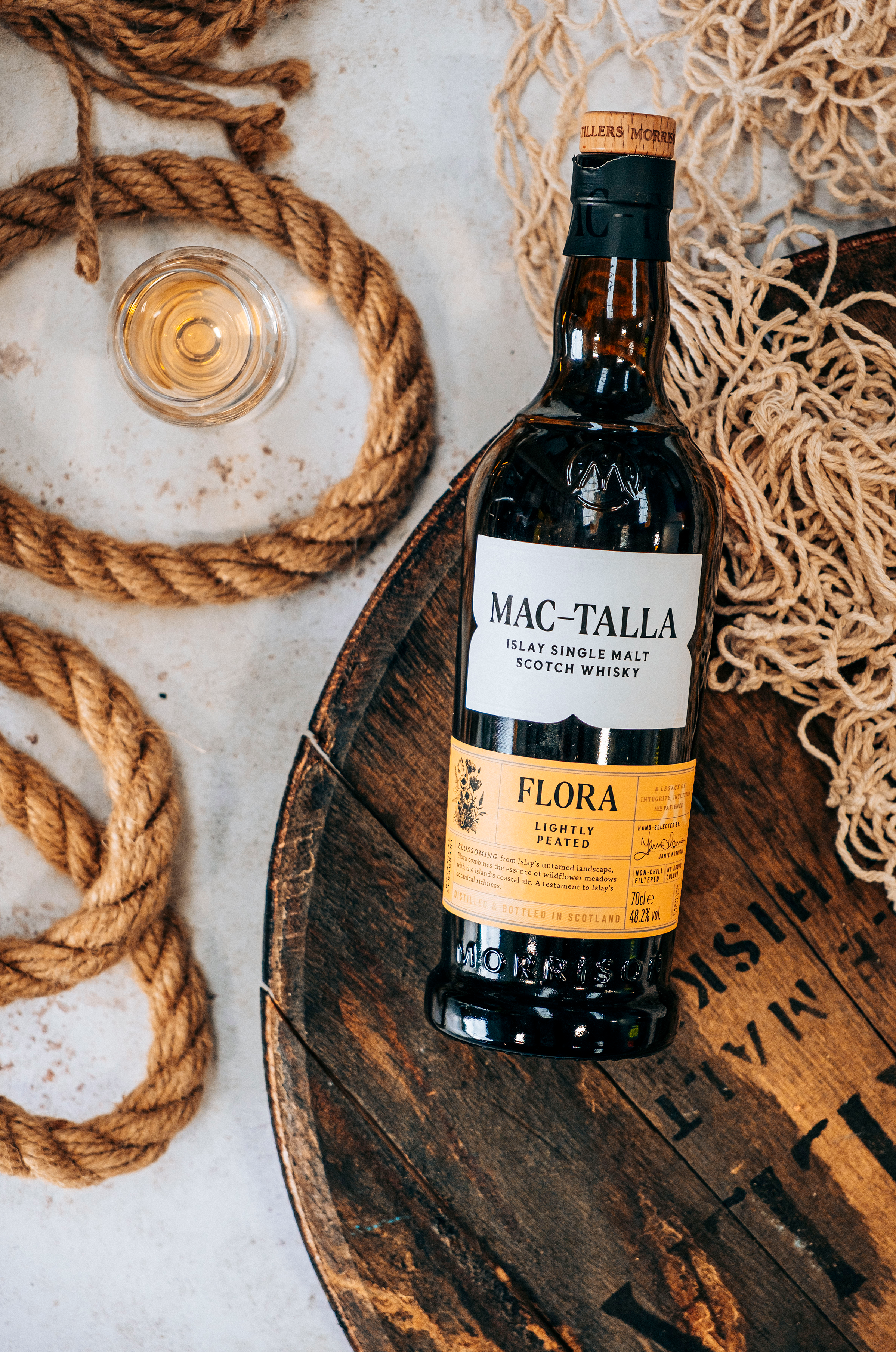 Mac-Talla Flora Islay Single Malt Whisky Floreale 48,2%