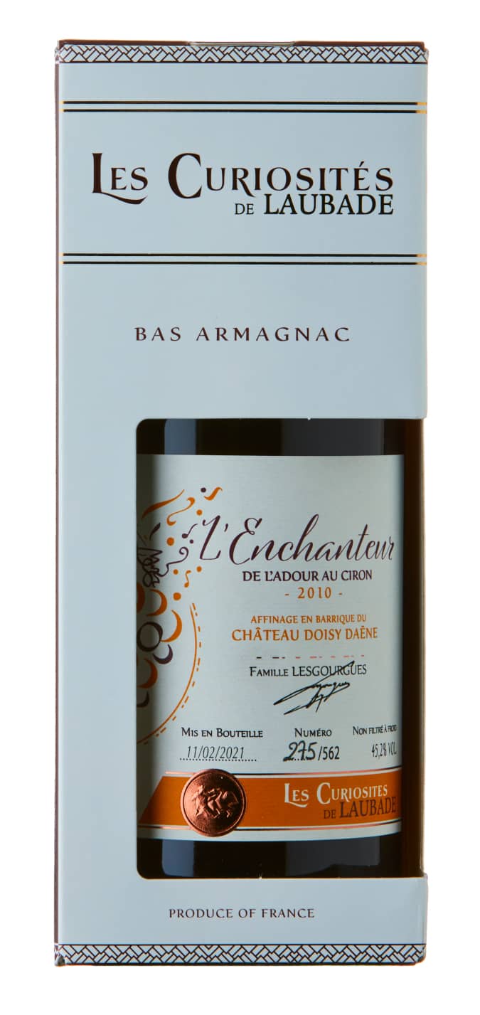 Laubade L'Enchanteur Bas Armagnac Brandy 70 cl 2010