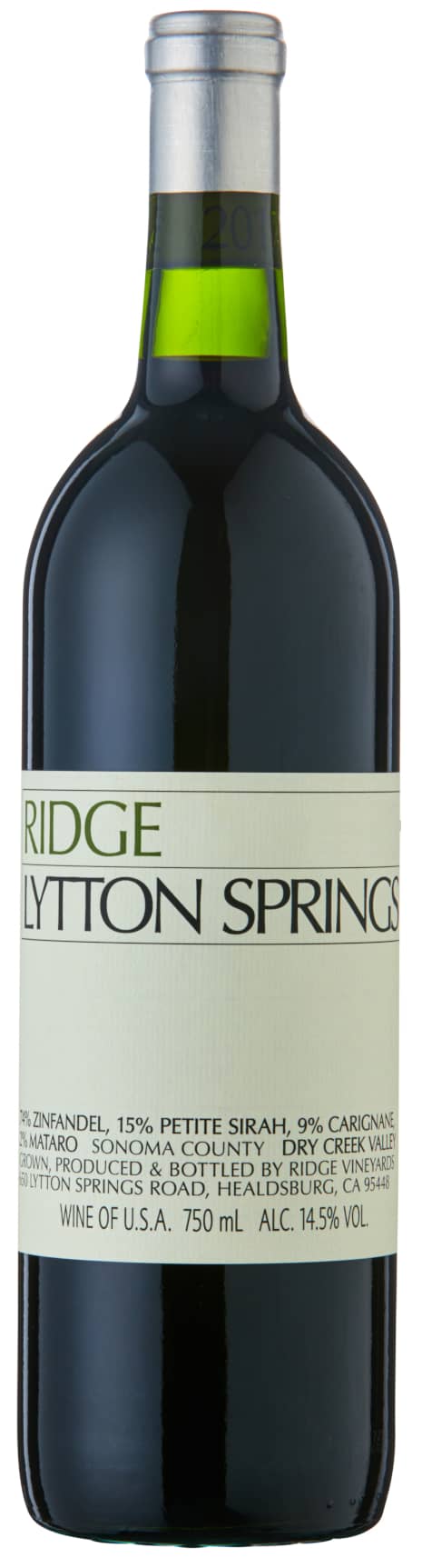 Mitchell & Son Ridge Lytton Springs 2022 Vino Rosso Zinfandel