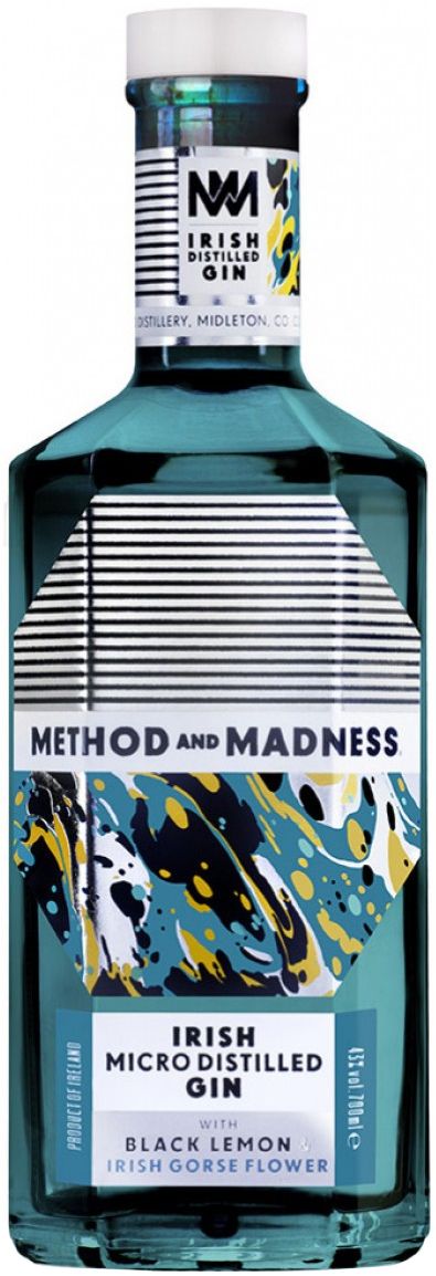 Method & Madness Irish Micro Distilled Gin 70cl Agrumi