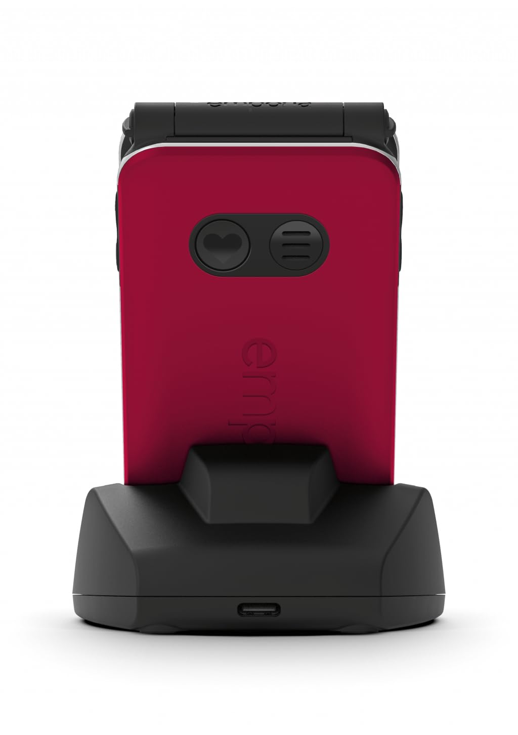 Emporia JOY-LTE telefono conchiglia rosso 4G 2.8" SOS