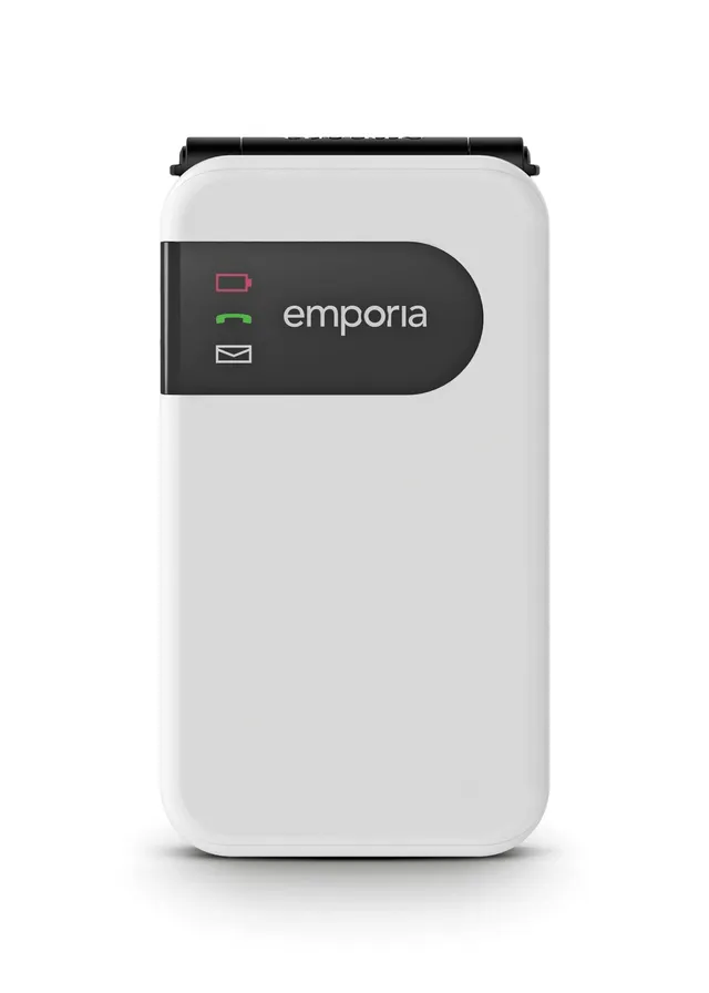 Emporia Simplicity Glam 4G Telefono conchiglia bianco 2.8"