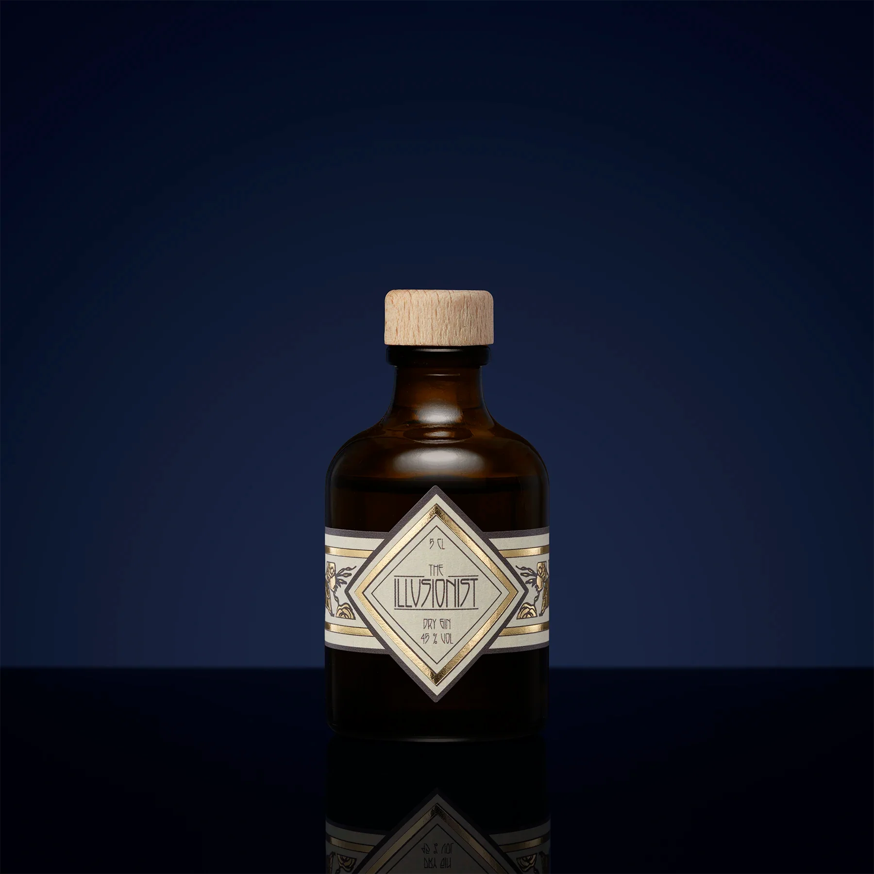 The Illusionist Dry Gin Mini Gin 5 cl 45% vol