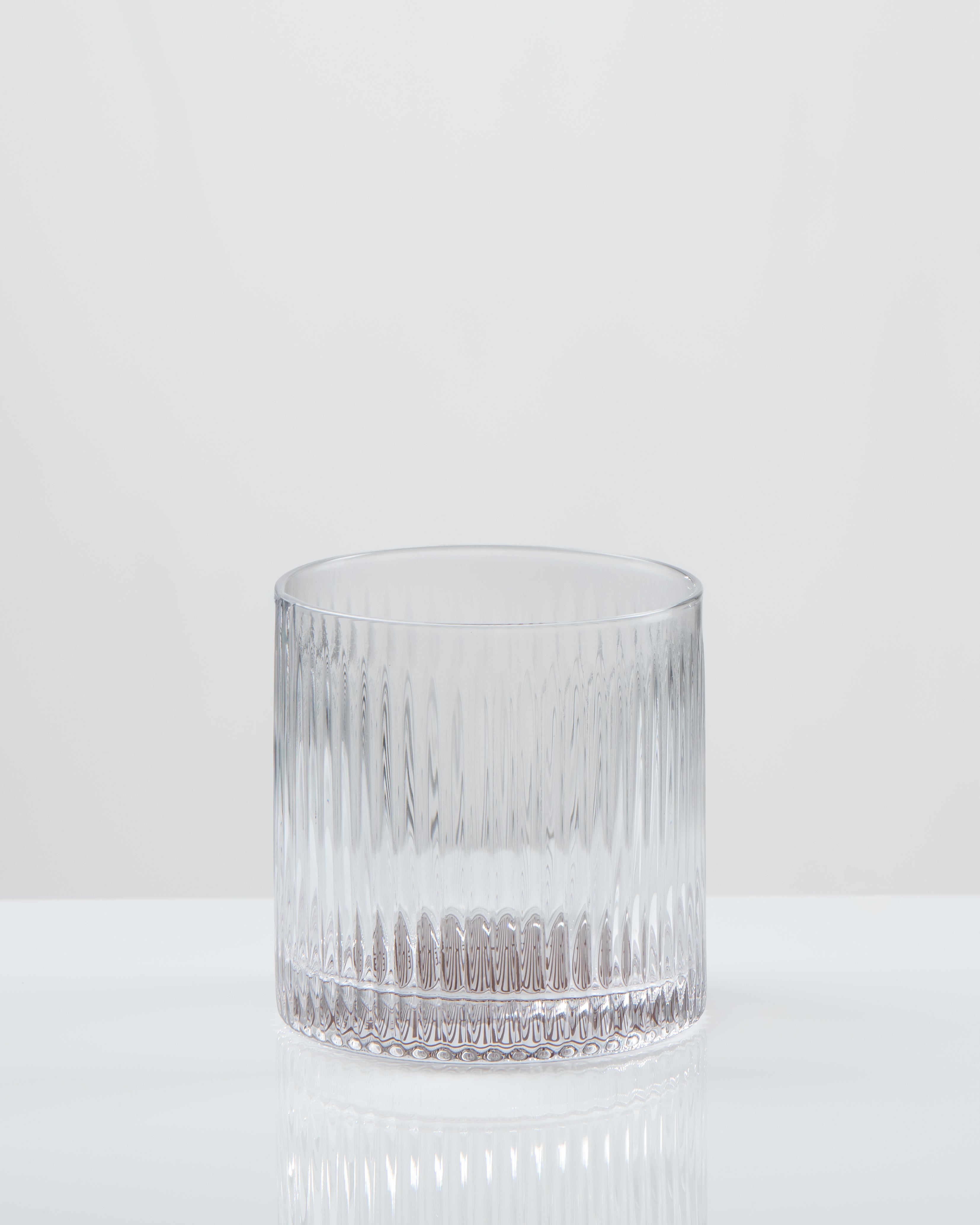 LE TRIBUTE Bicchieri Tumbler 400 ml 4 Pezzi Soffiati a Mano