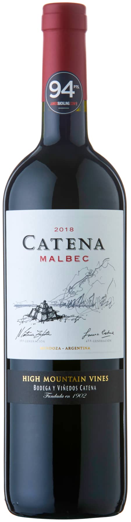 Catena Malbec vino rosso Argentina mezza bottiglia 375 ml
