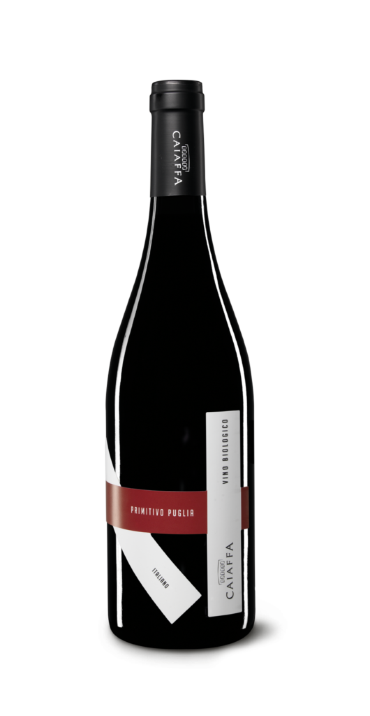 Caiaffa Primitivo vino rosso Puglia frutti neri biologico