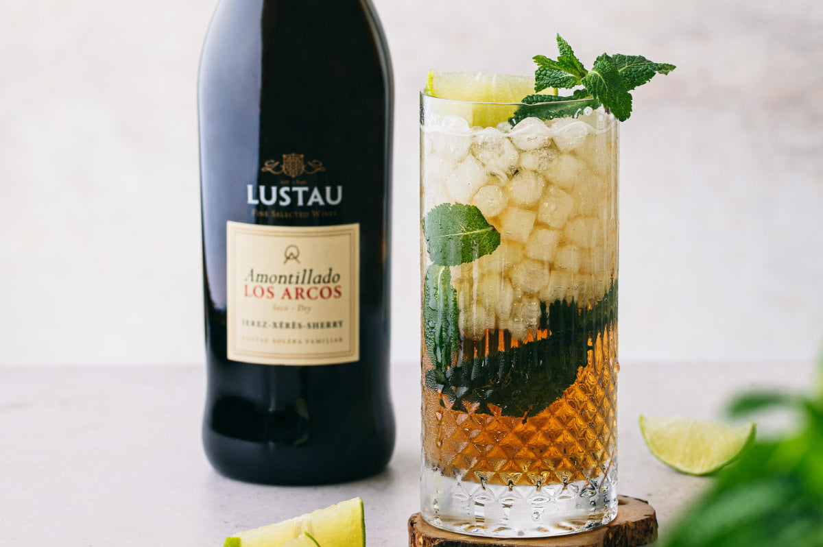 Sherry Mojito Cocktail Pack Lustau Amontillado Cachaça