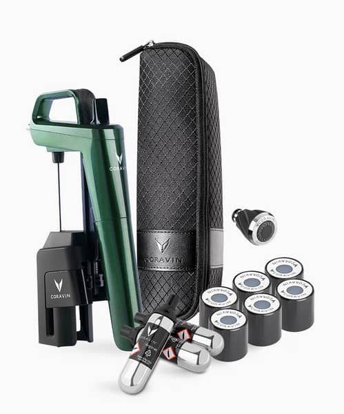 Coravin Timeless Six Forest Green Sistema Vino Verde
