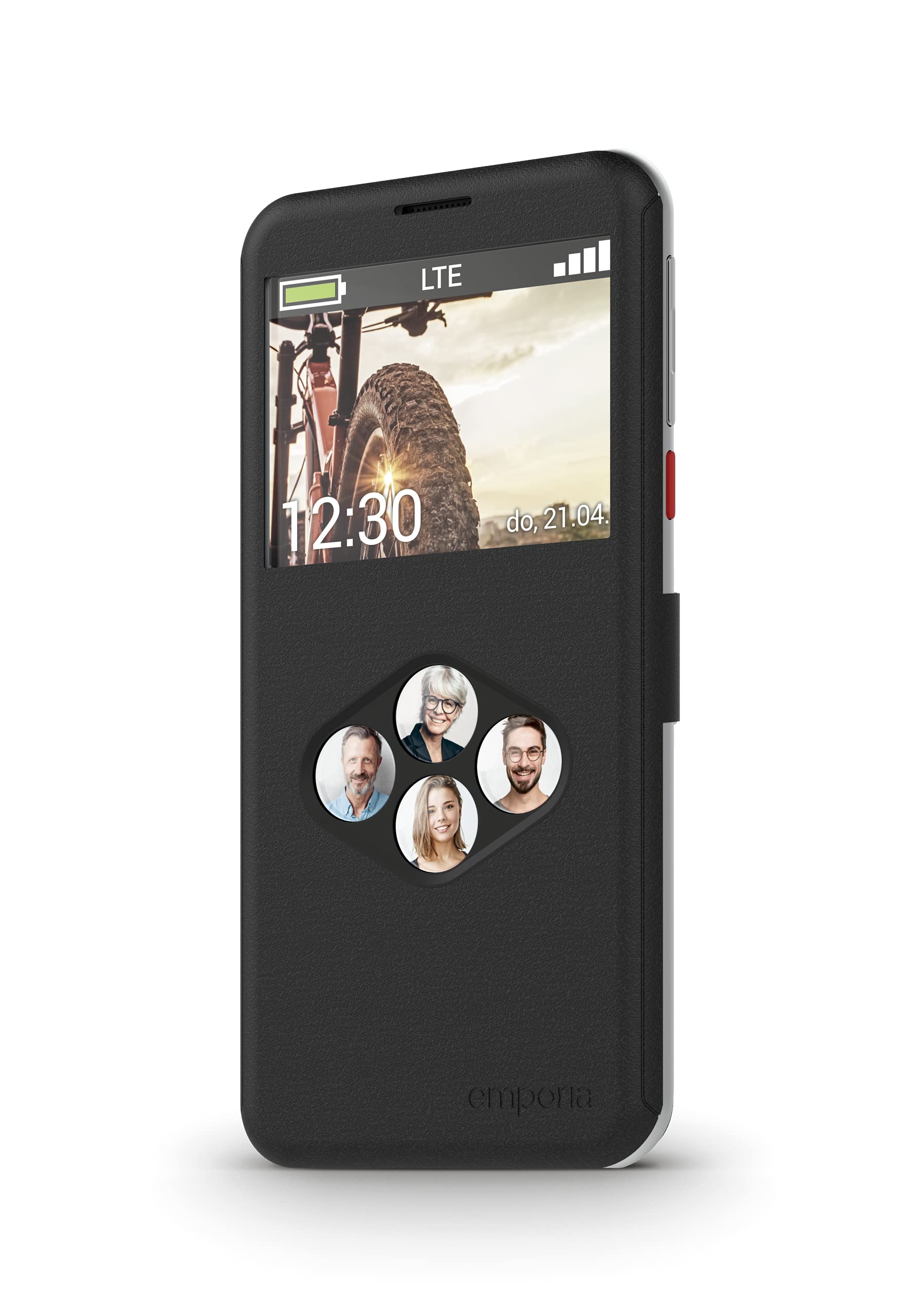 Emporia Smart 5 smartphone anziani nero 32GB display 5.5