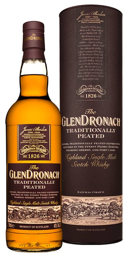 GlenDronach Traditionally Peated whisky scozzese torbato 70 cl