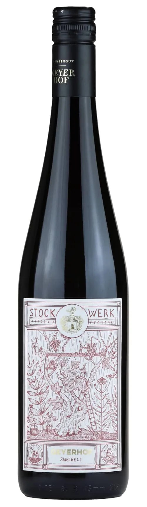 Geyerhof Stockwerk Zweigelt vino rosso bio ciliegia