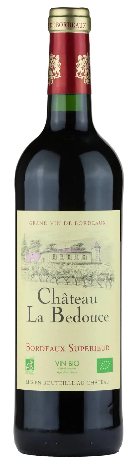 Chateau la Bedouce Bordeaux Superieur Vino Rosso Bio