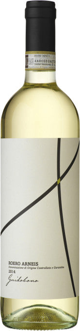Guidobono Roero Arneis vino bianco piemontese pesca matura