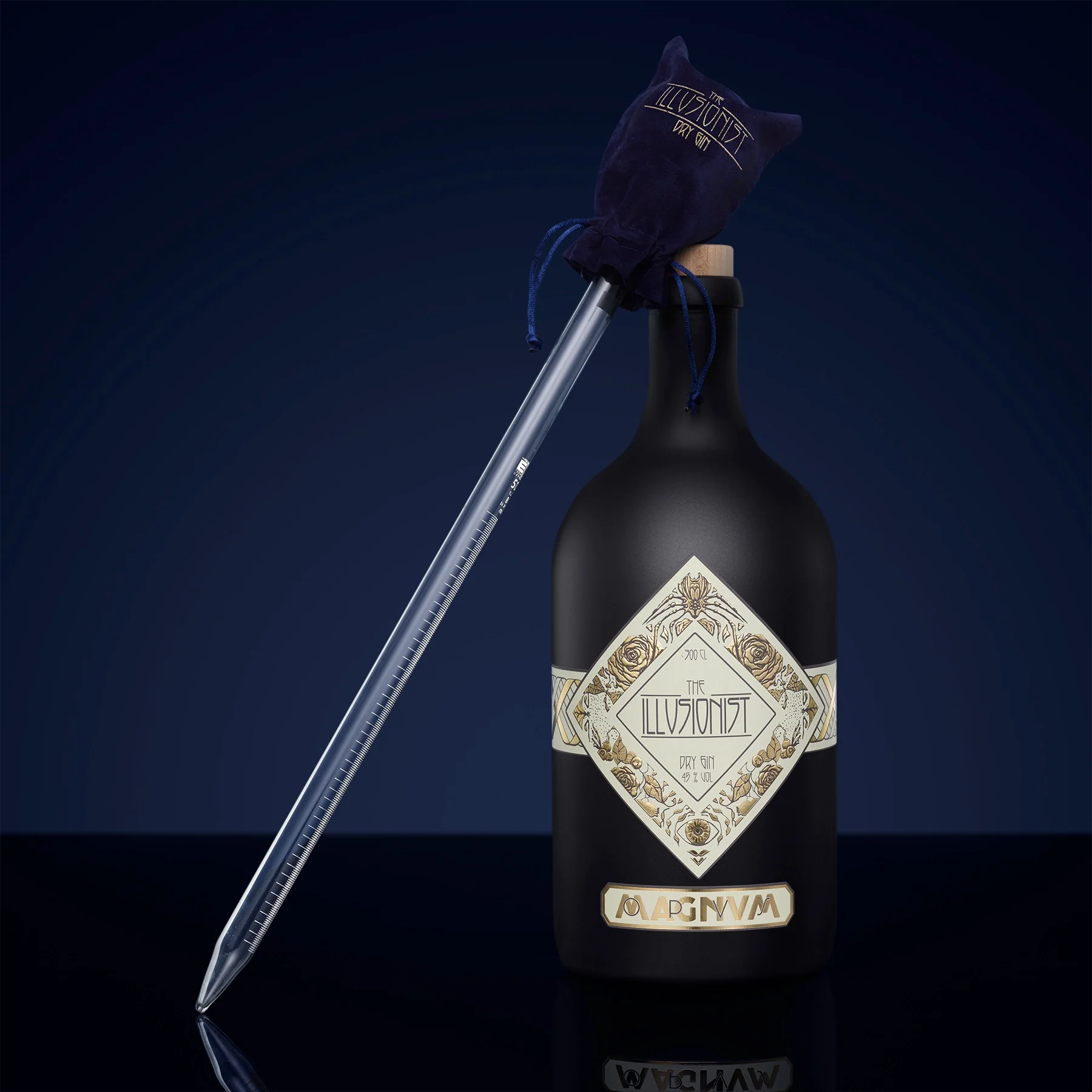 The Illusionist Magnum Opus Dry Gin 3L 45% con Pipetta