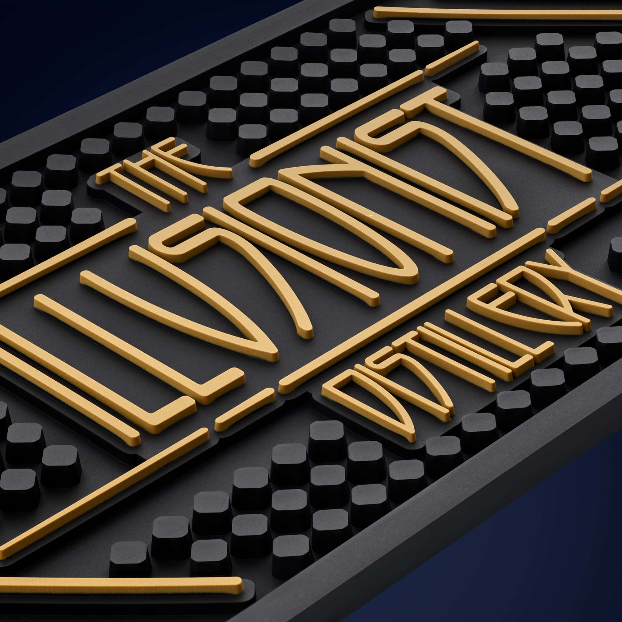 The Illusionist Bar Mat tappetino bar 55x15 cm nero antiscivolo