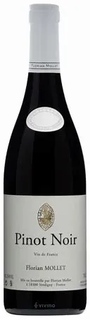 Florian Mollet Pinot Noir Vino Rosso 75cl Vegano