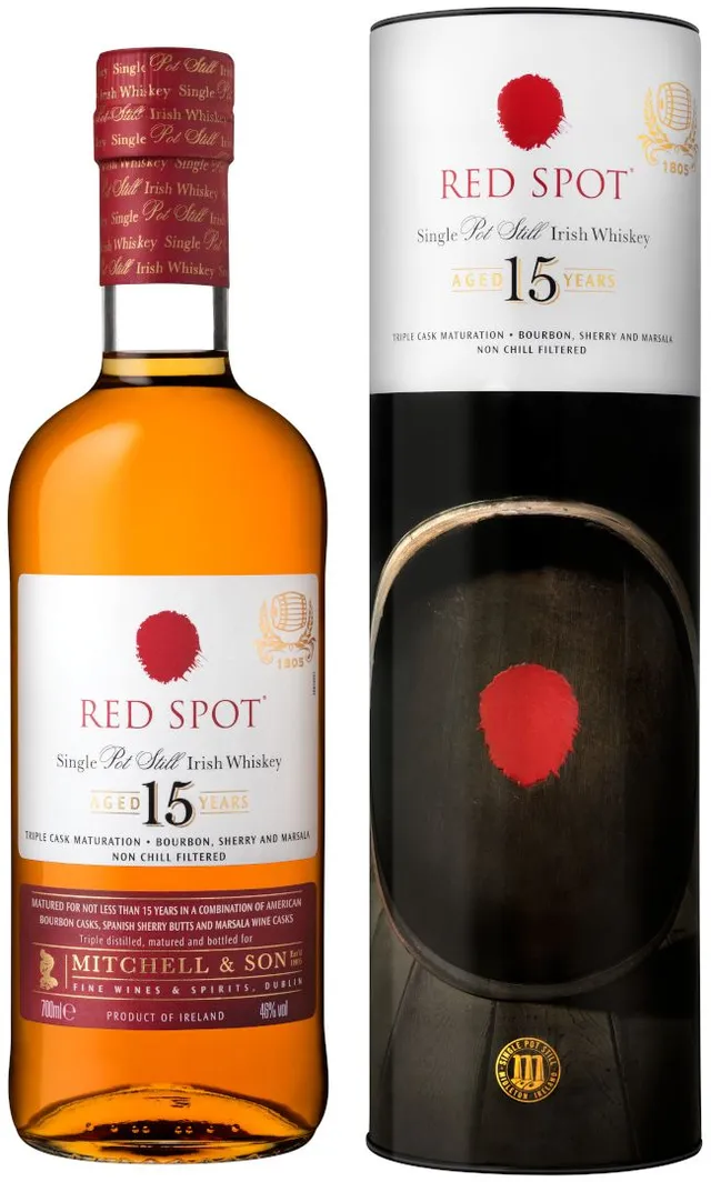 Red Spot 15 Anni Whiskey Irlandese Pot Still 70cl