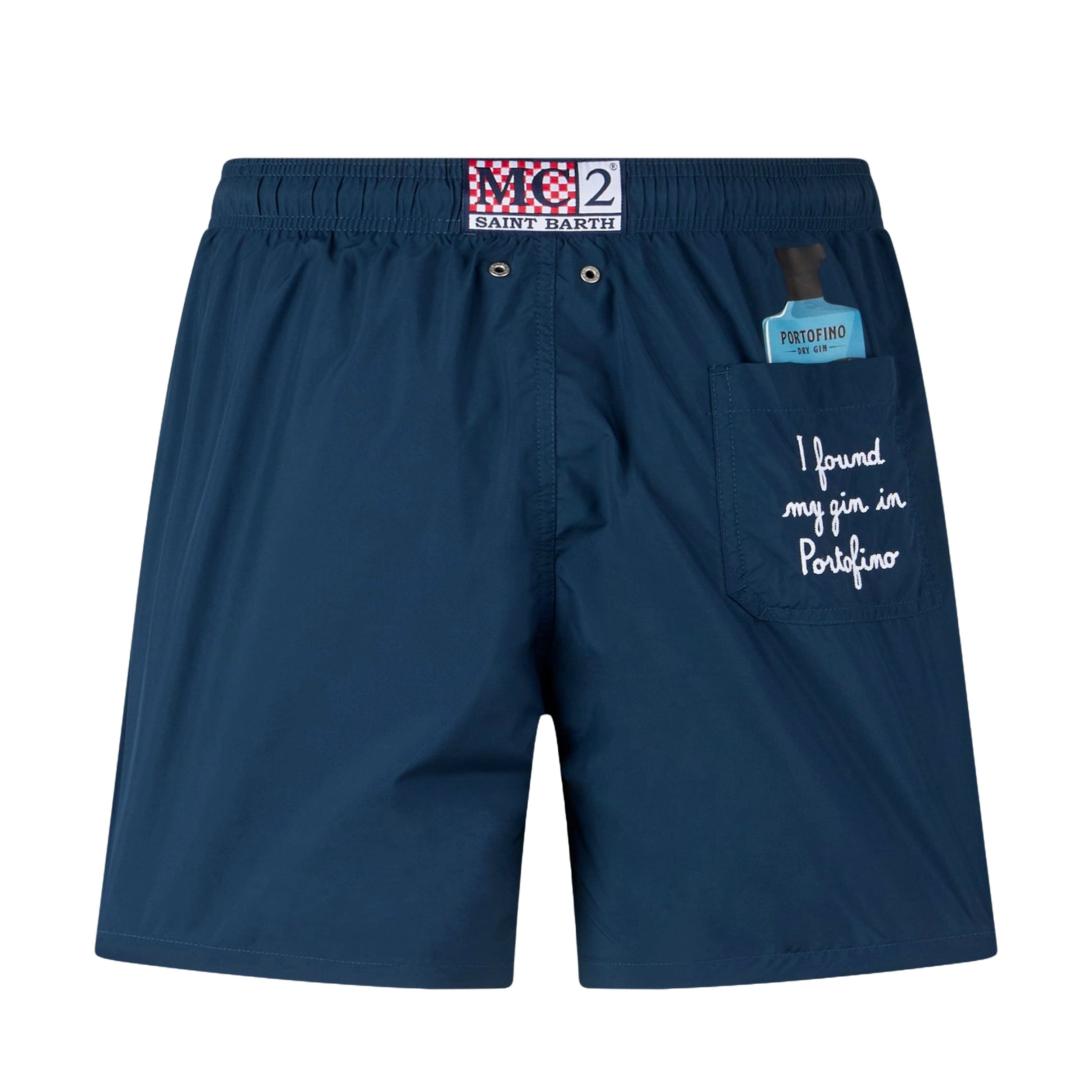 Portofino MC2 Saint Barth boxer mare navy asciugatura rapida