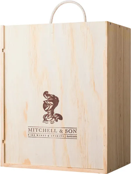 Mitchell & Son 6 Bottle Wooden Box scatola legno 6 bottiglie