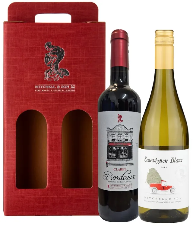 Mitchell & Son Glasthule Selection Confezione Regalo 2 Bottiglie Vino