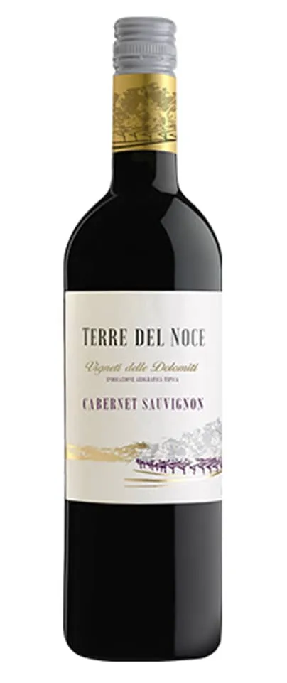 Terre del Noce Cabernet Sauvignon vino rosso corposo 75cl