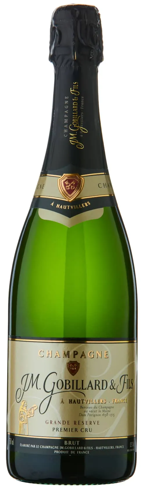 J.M. Gobillard Grande Réserve Brut Champagne 750 ml