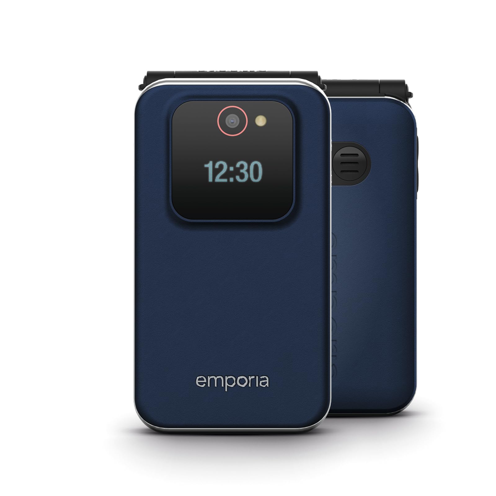 Emporia JOY-LTE Telefono Conchiglia 4G Rosso Display 2,8"