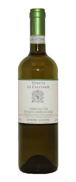 Tenuta Le Calcinaie Vernaccia vino bianco bio agrumi
