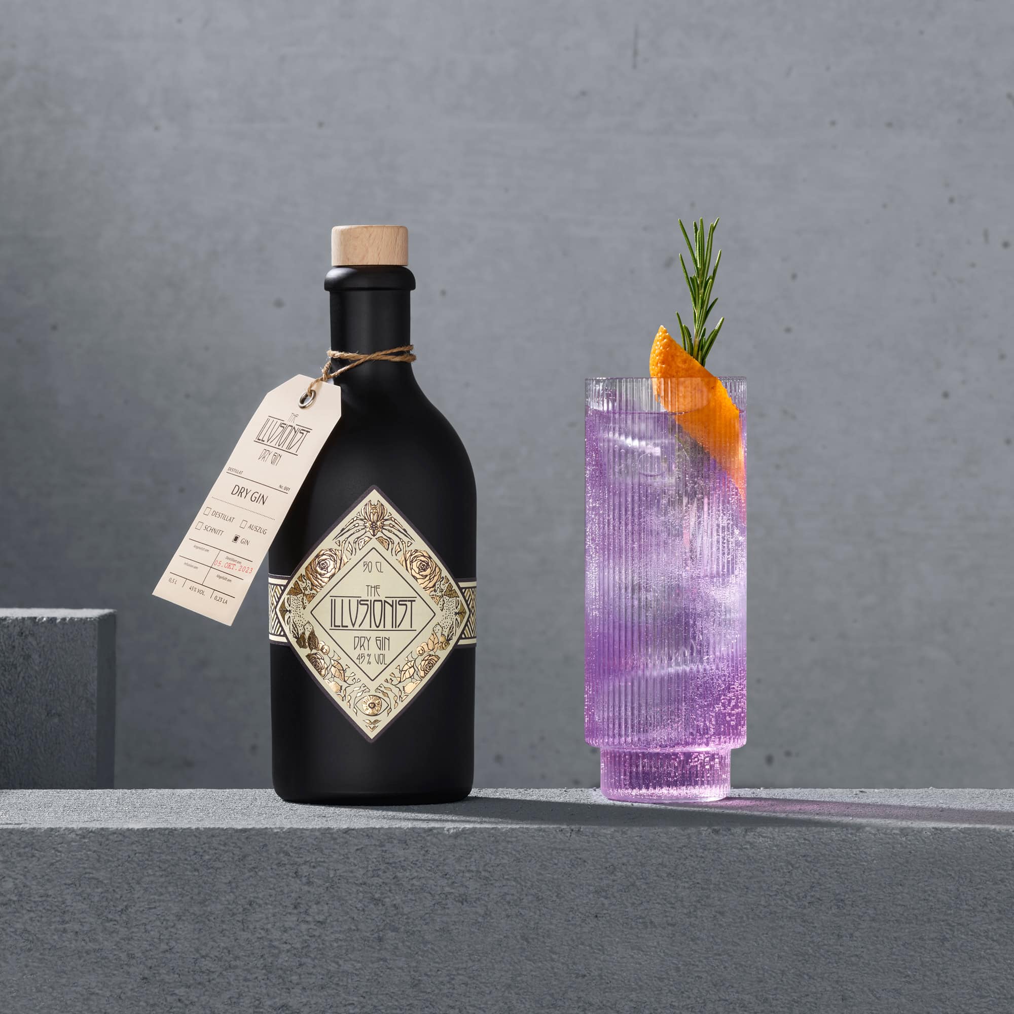 The Illusionist Core Bundle Gin 3x500ml Dry e Analcolico