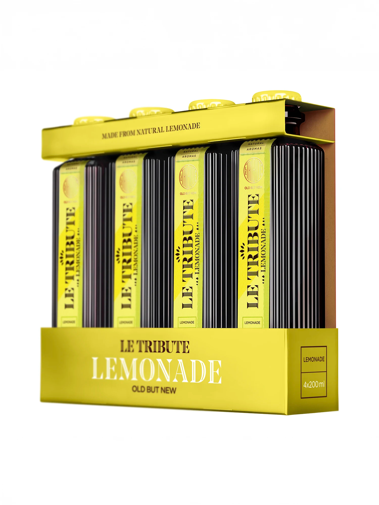 LE TRIBUTE Lemonade limonata con gas 4 pack mixer gin naturale