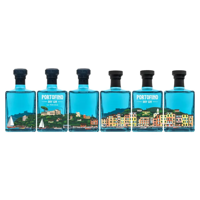 Portofino Gin Dry Gin Panorama Bundle 6x500 ml Edizione Limitata