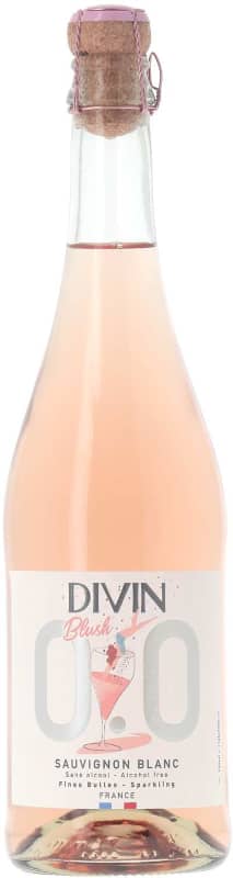 Divin 0.0 Sauvignon Blush Spumante Analcolico Fiori