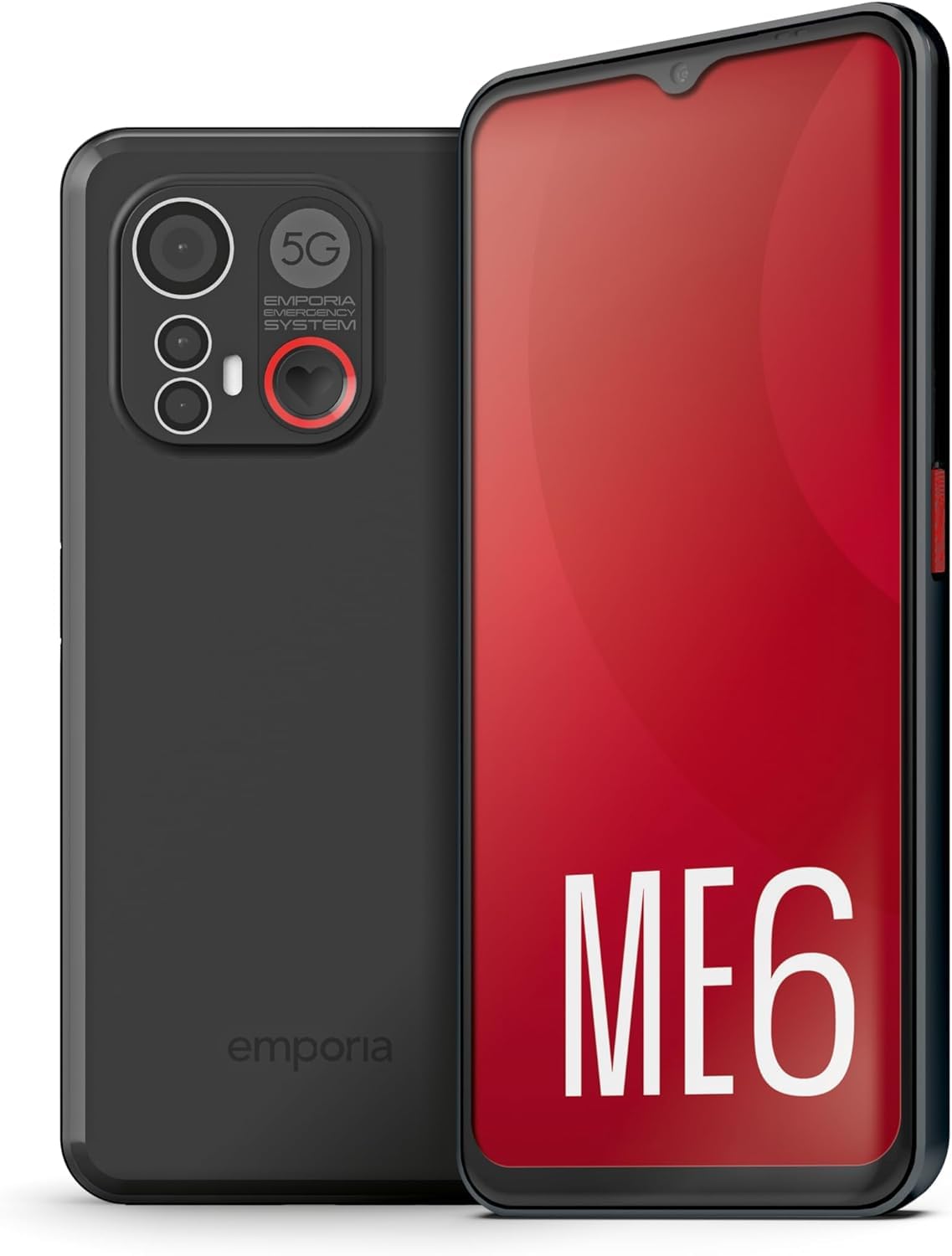 Emporia SMART.5 mini smartphone 64GB nero SOS 13MP