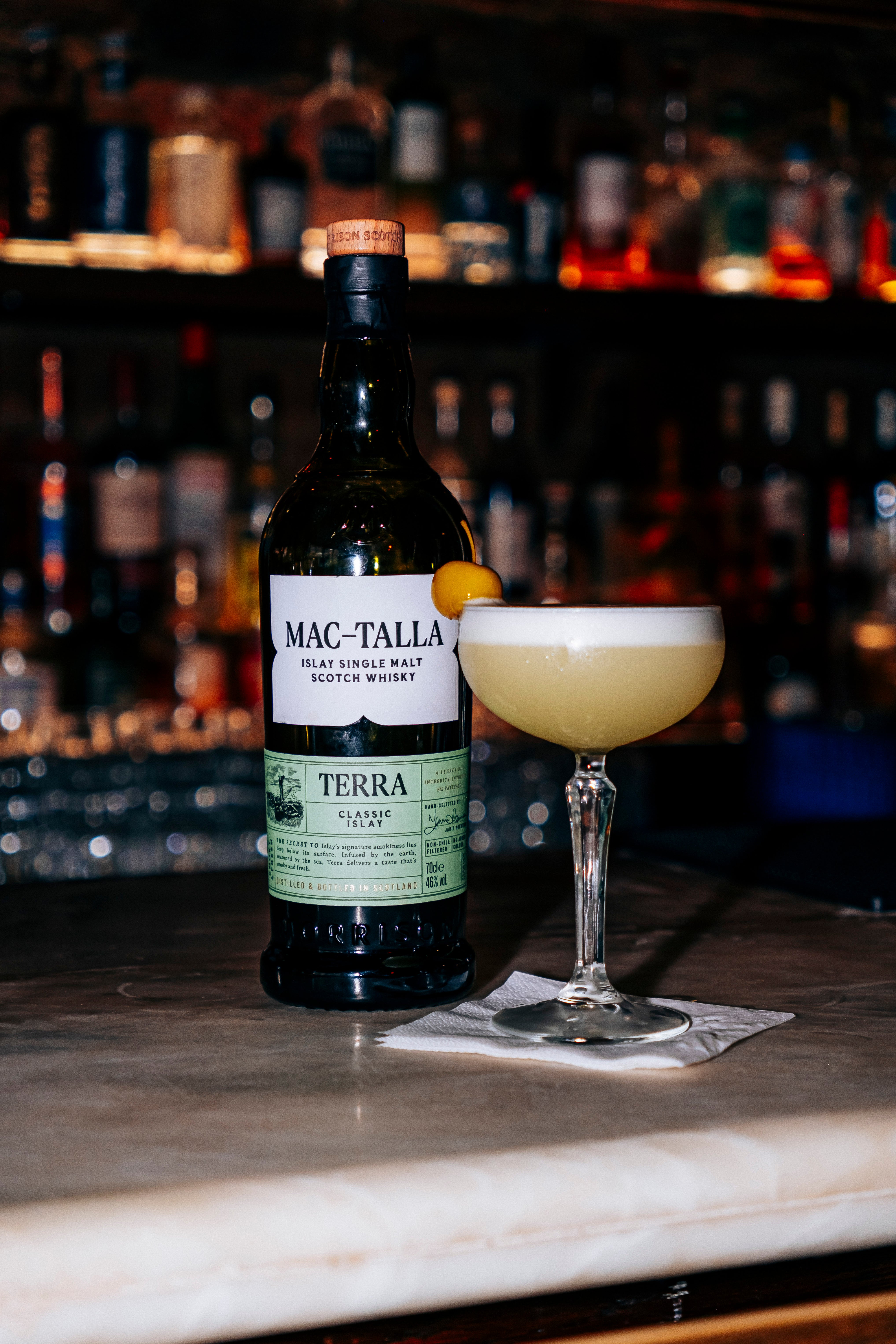 Mac-Talla Terra single malt whisky Islay 46% torbato