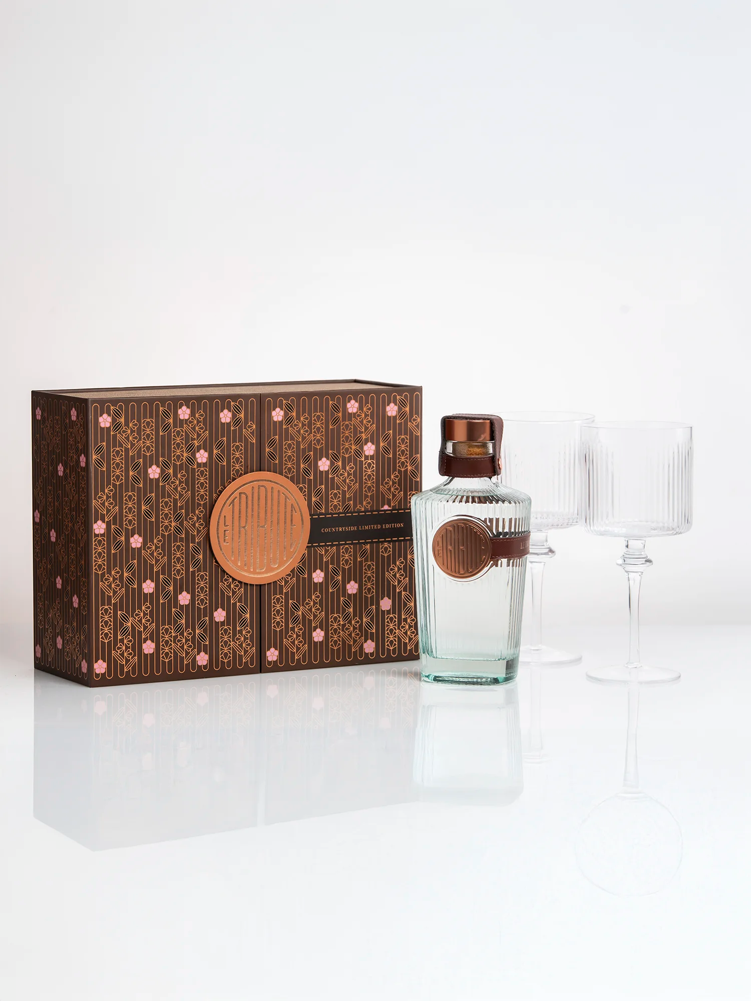 LE TRIBUTE Countryside Gin Box 2 balloon limited