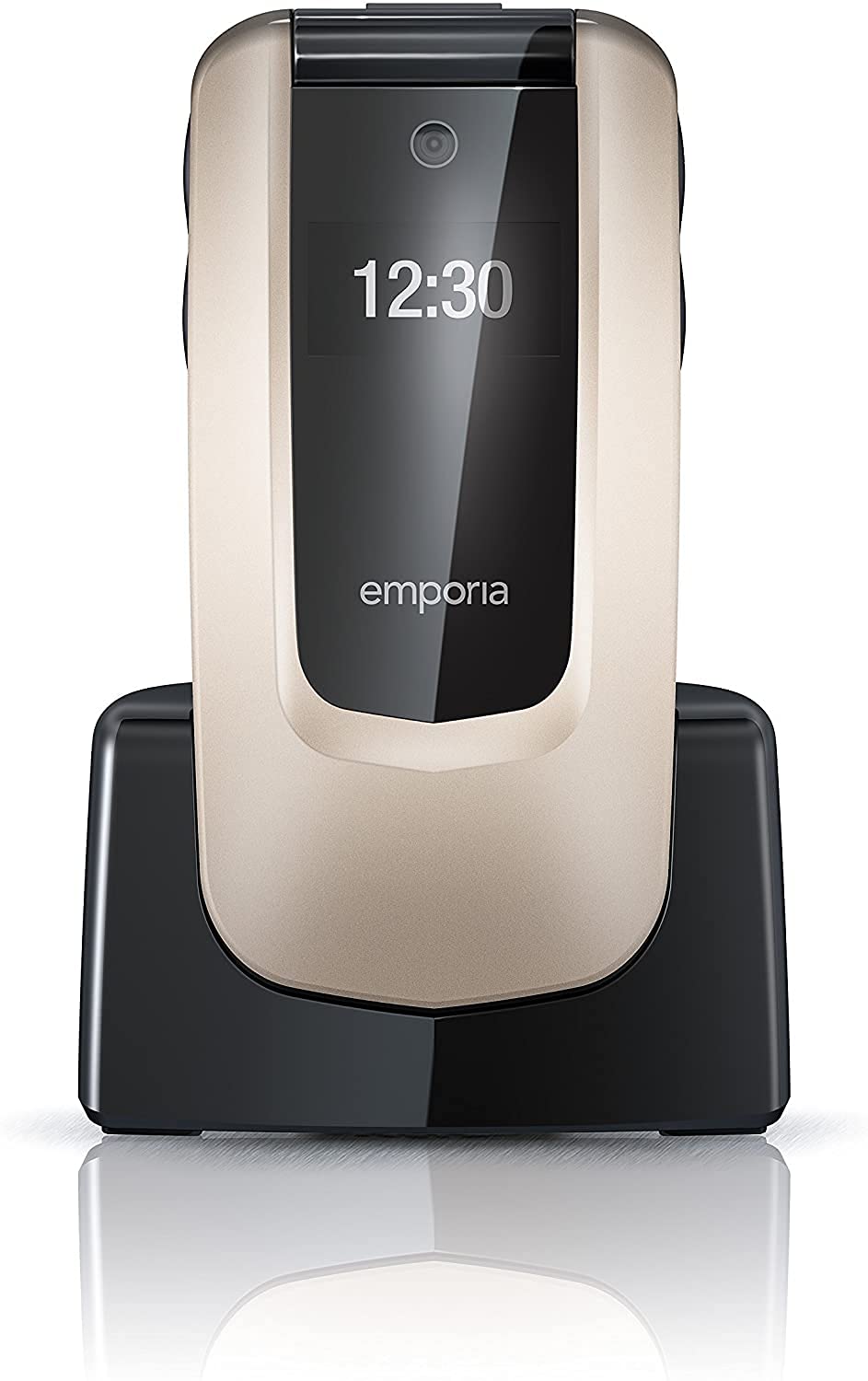 Emporia Comfort telefono conchiglia anziani champagne tasti grandi