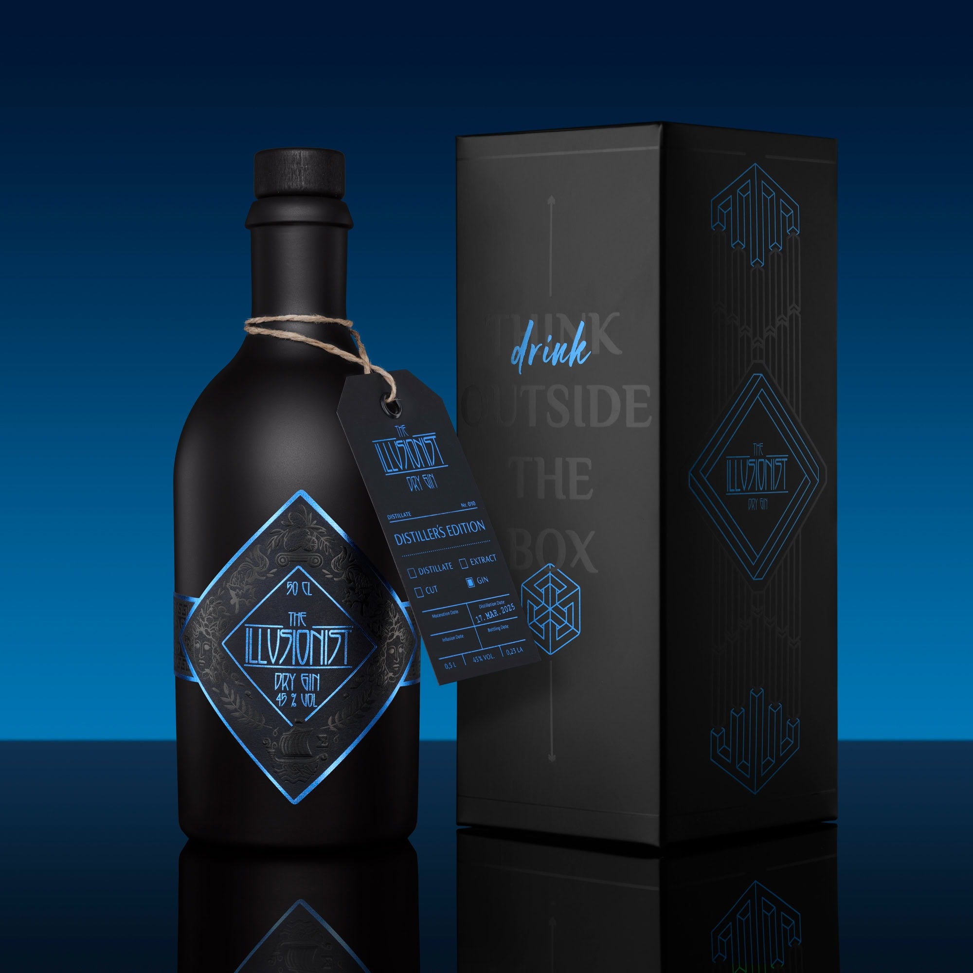The Illusionist Distiller's Edition 2025 Gin 50cl Kumquat