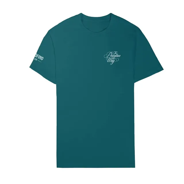 Portofino Gin The Portofino Way T-shirt verde riviera cotone