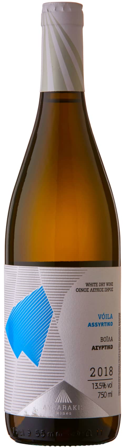 Lyrarakis Voila Assyrtiko vino bianco Grecia vegano
