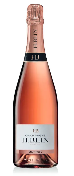 H. Blin Rosé Brut champagne rosé Pinot Meunier 75 cl