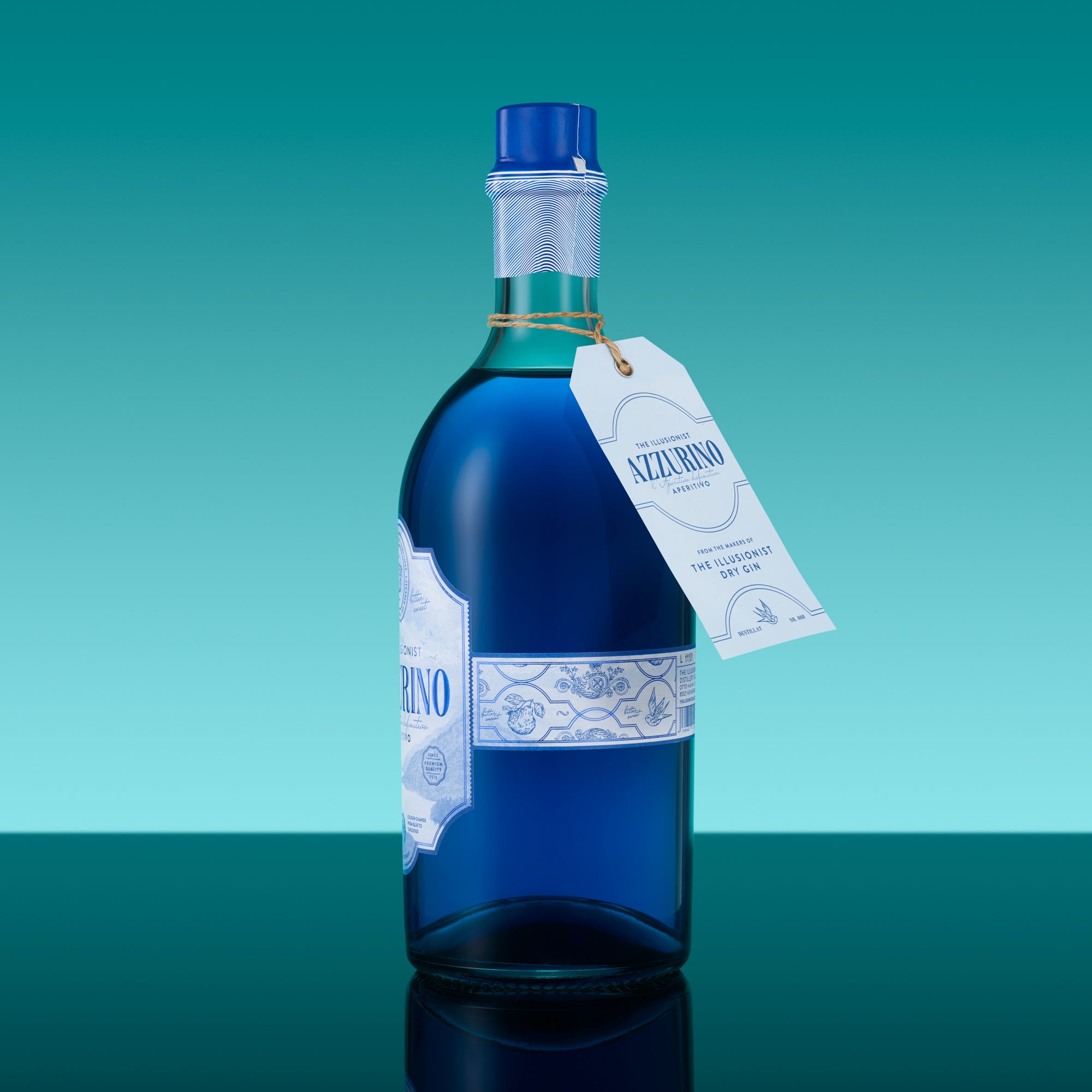 The Illusionist Azzurino aperitivo blu 70cl 11% bergamotto
