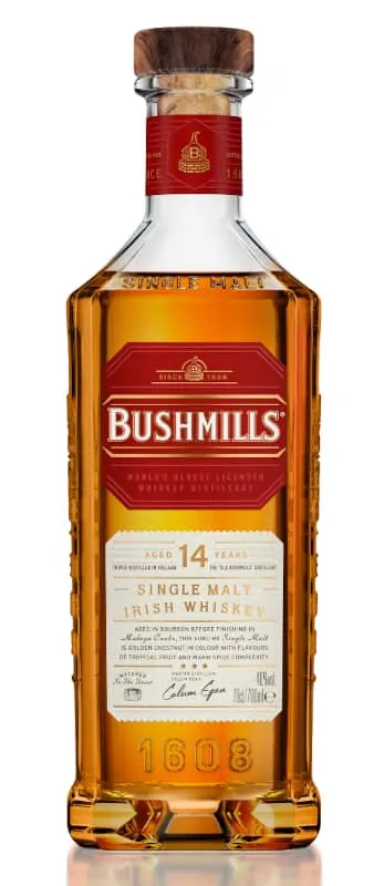 Bushmills 14 Anni Whiskey Irlandese Malaga Cask 700ml